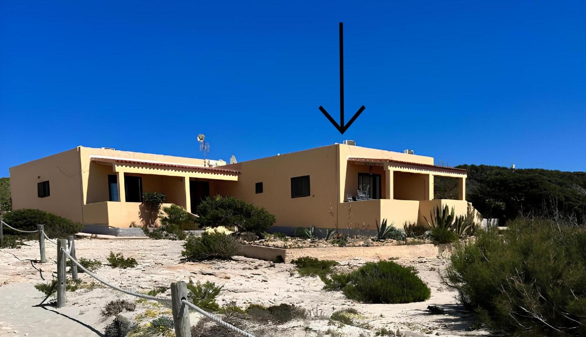 הוילה Es Arenals Arenas Del Mar Formentera מראה חיצוני תמונה
