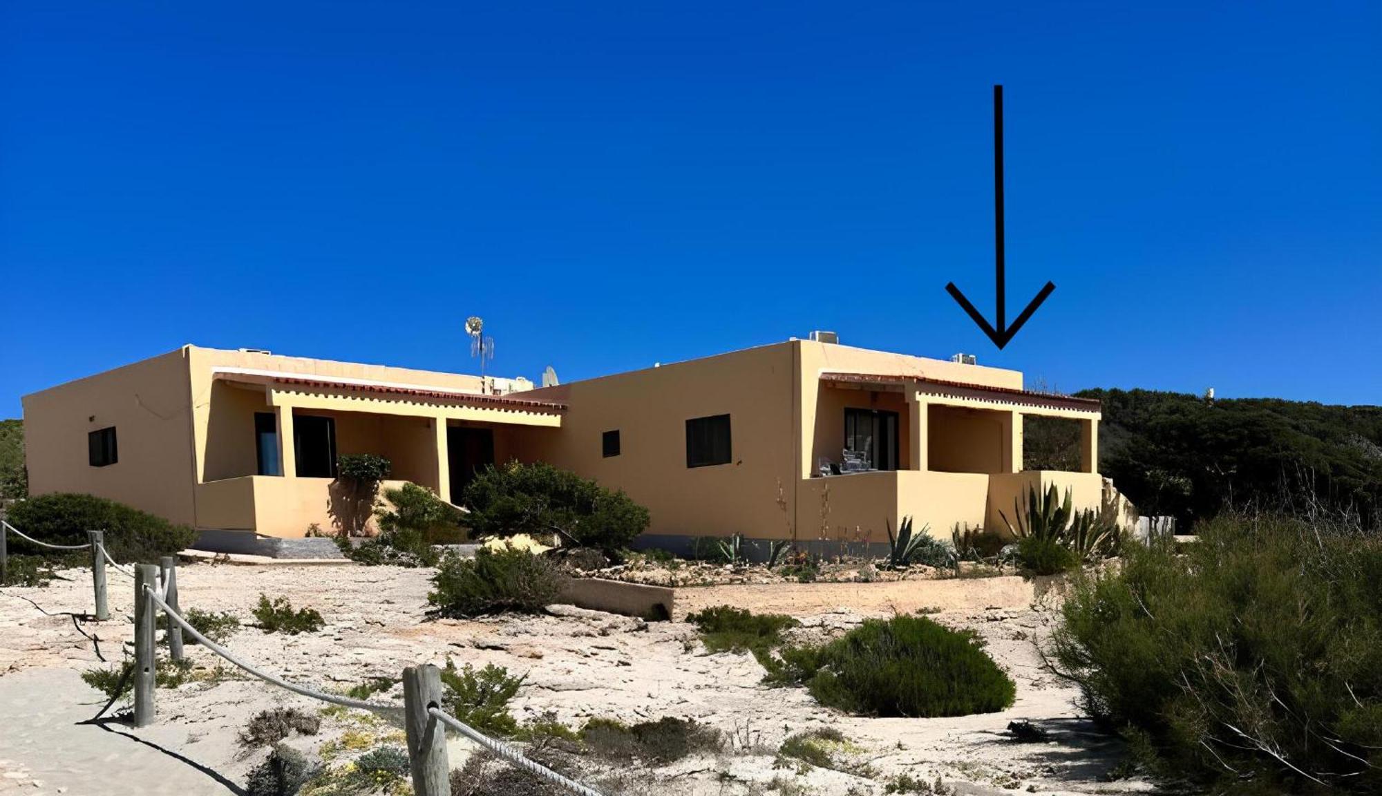 הוילה Es Arenals Arenas Del Mar Formentera מראה חיצוני תמונה